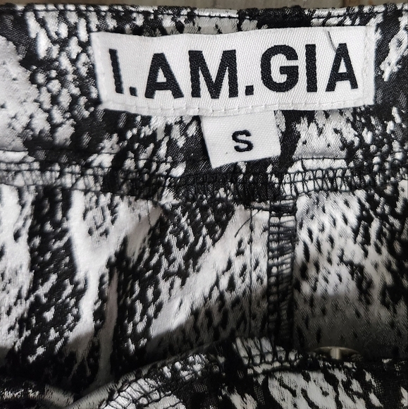 Revolve Snakeskin Metallic Pants Size S - Picture 7 of 7